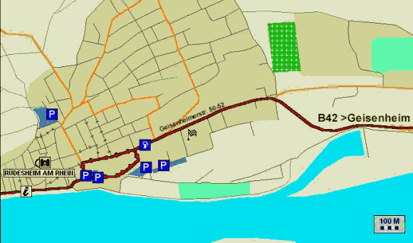 Diese Karte wurde mit Magneti-Marelli Route-Planner erstellt